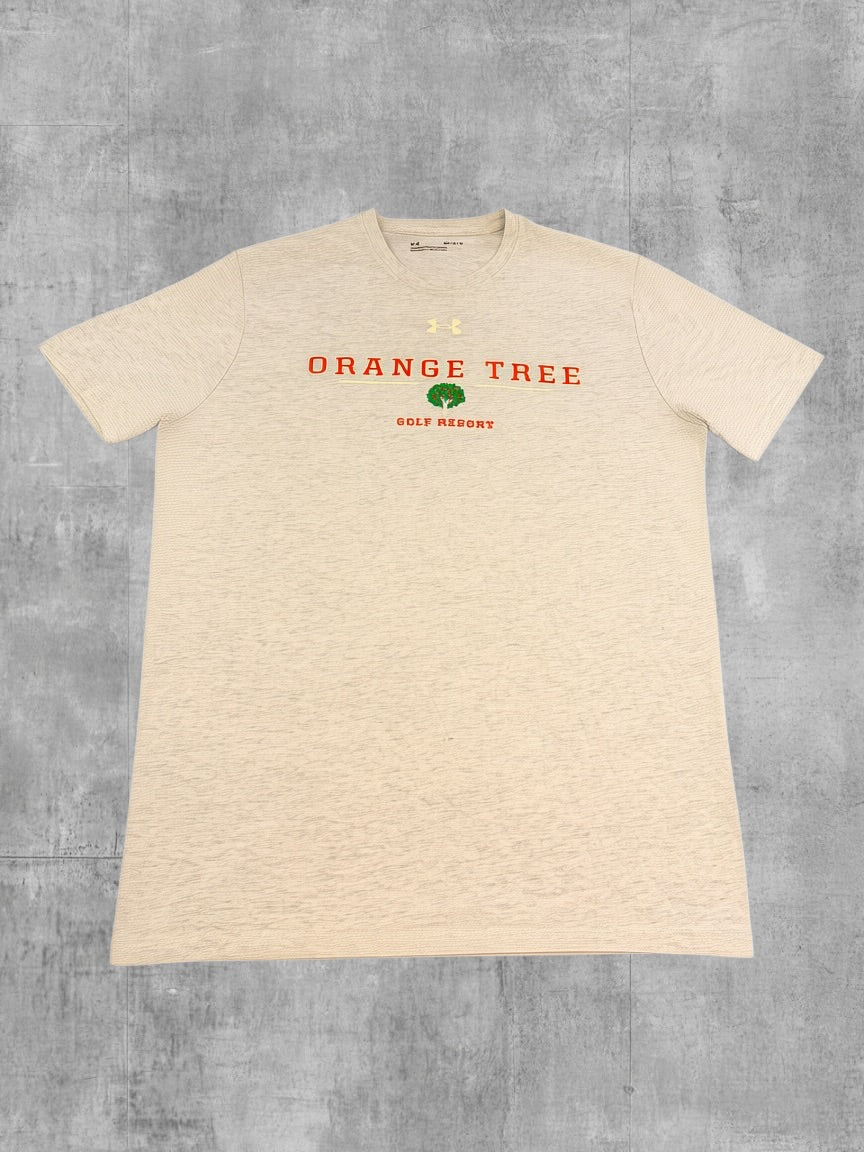 Under Armour T-shirt grijs print