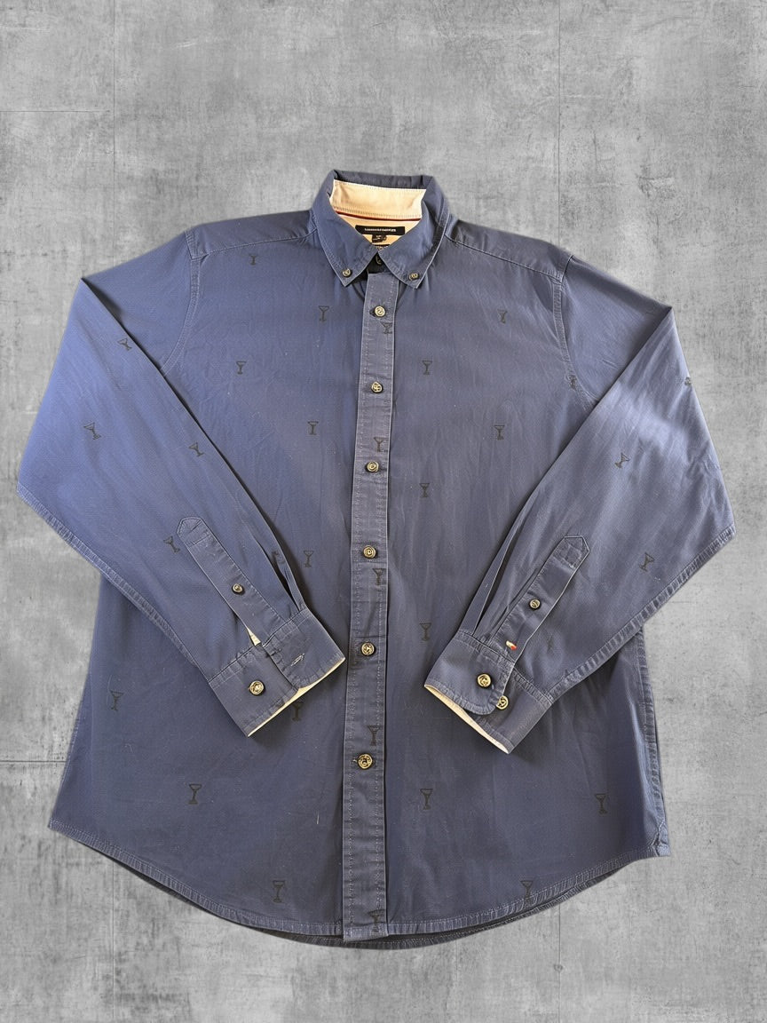 Tommy Hilfiger Blouse blauw print