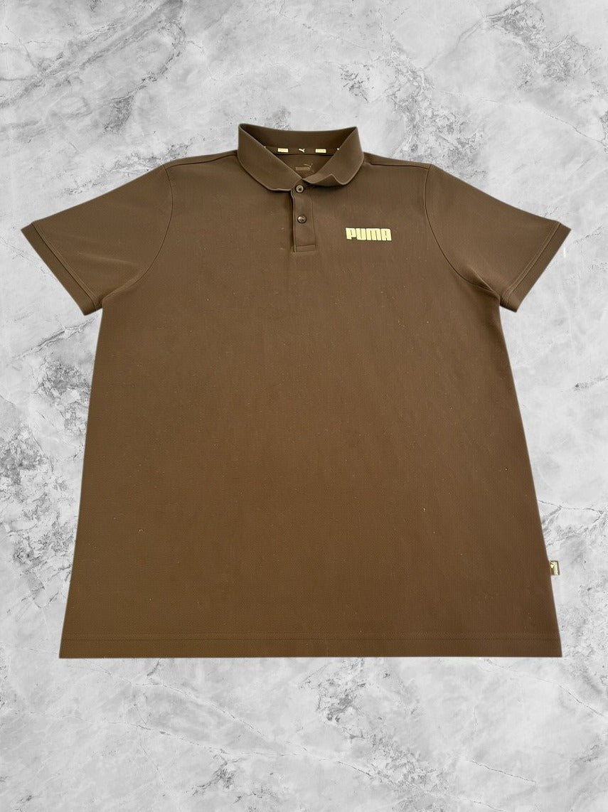 Zwarte Puma polo heren maat M (poloshirt / piquéshirt)