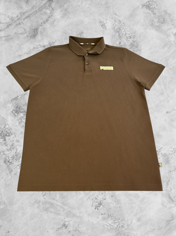 Zwarte Puma polo heren maat M (poloshirt / piquéshirt)