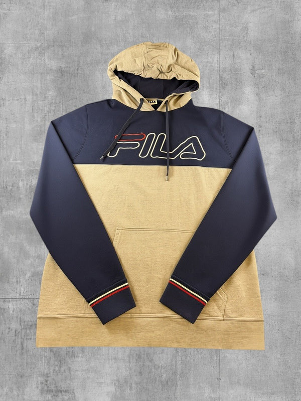 FILA hoodie blauw maat XL colorblock
