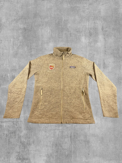 Patagonia Synchilla fleece vest grijs dames maat S fleecevest fleecejack