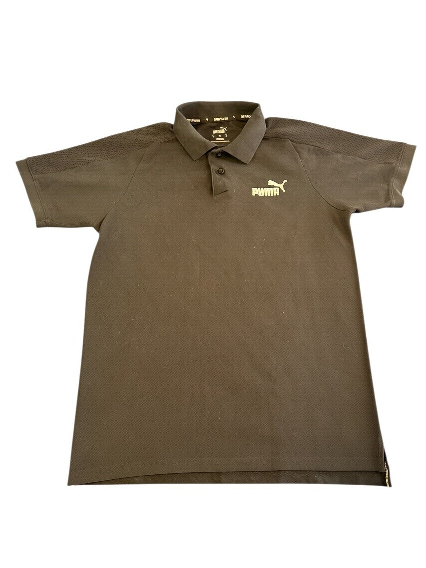 Zwart sportshirt van Puma (polo), maat S