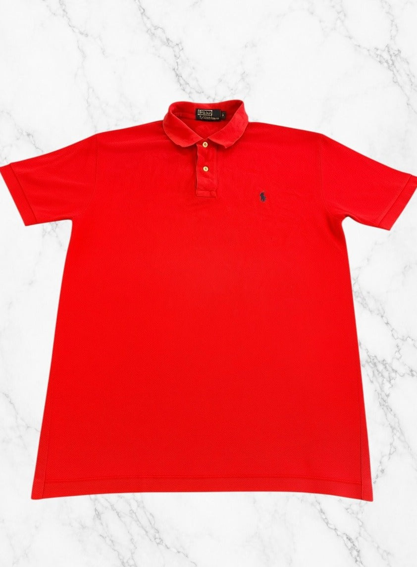 Rood Polo Ralph Lauren poloshirt heren (piquéshirt), tijdloos basic
