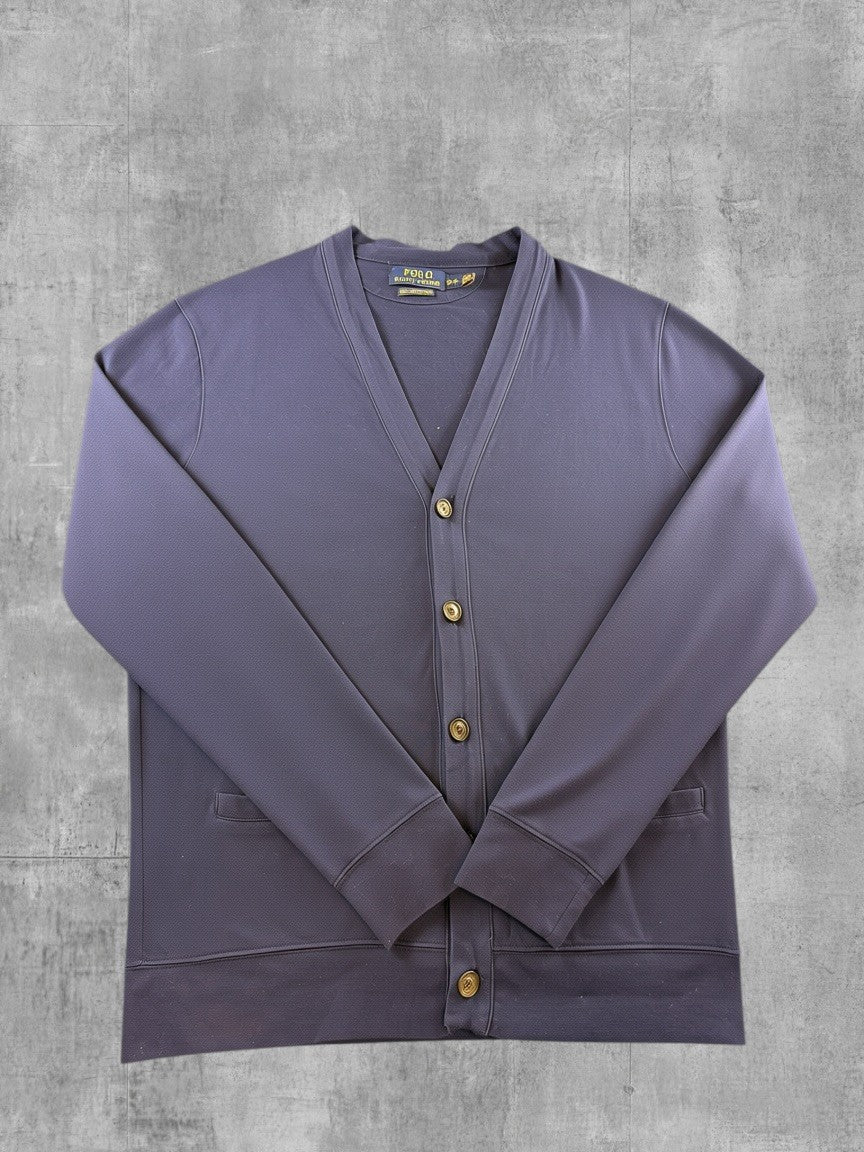 Polo Ralph Lauren vest blauw maat S Pima Stretch Mesh