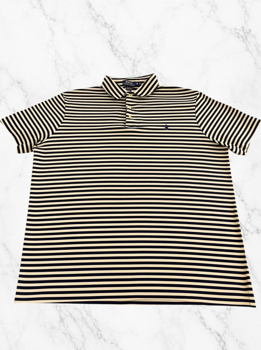 Grijs poloshirt van Polo Ralph Lauren (polo / piqué), maat XL - zacht Pima katoen