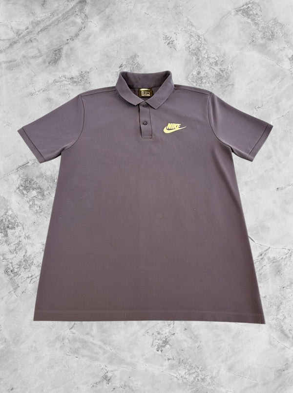 Blauw Nike herenpolo (poloshirt) maat M - katoen
