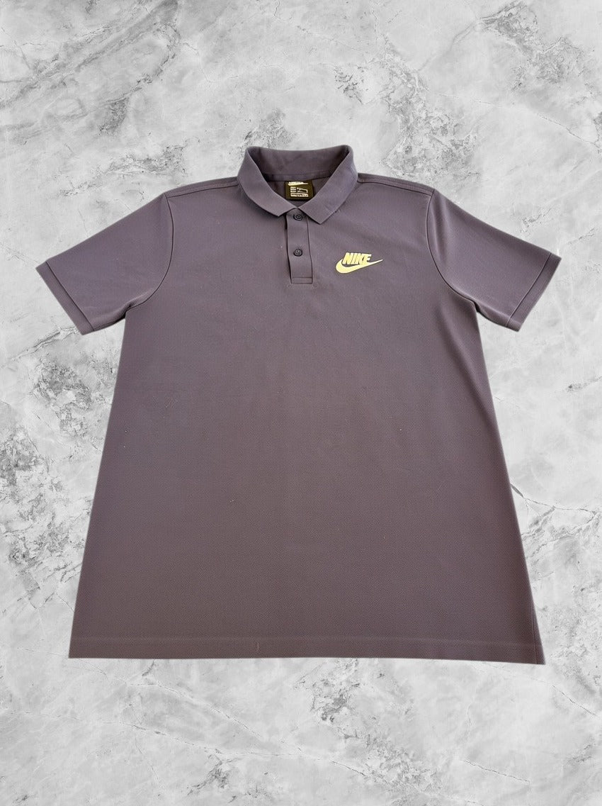 Blauw Nike herenpolo (poloshirt) maat M - katoen