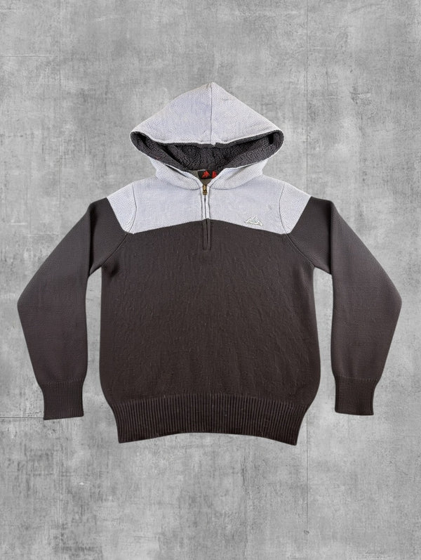 Blauwe Robe di Kappa capuchontrui (hoodie / sweatervest) kids maat 10YEARS/140CM