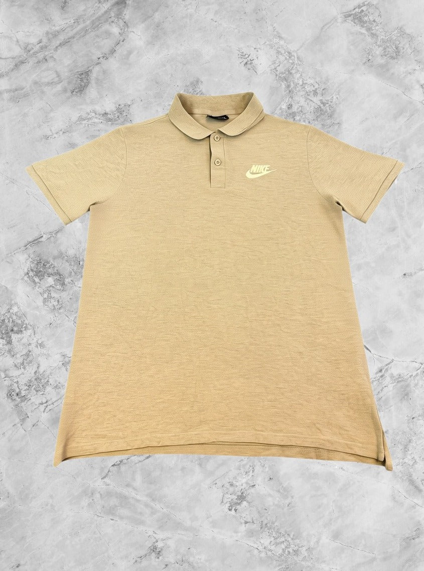 Grijze Nike polo maat M (poloshirt), piqué katoen Sportswear