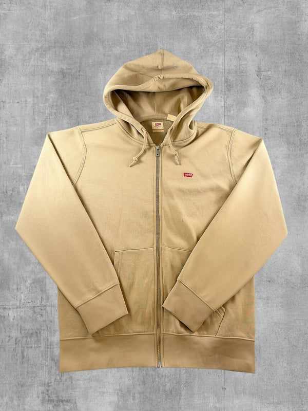 Levi's Hoodie met rits beige