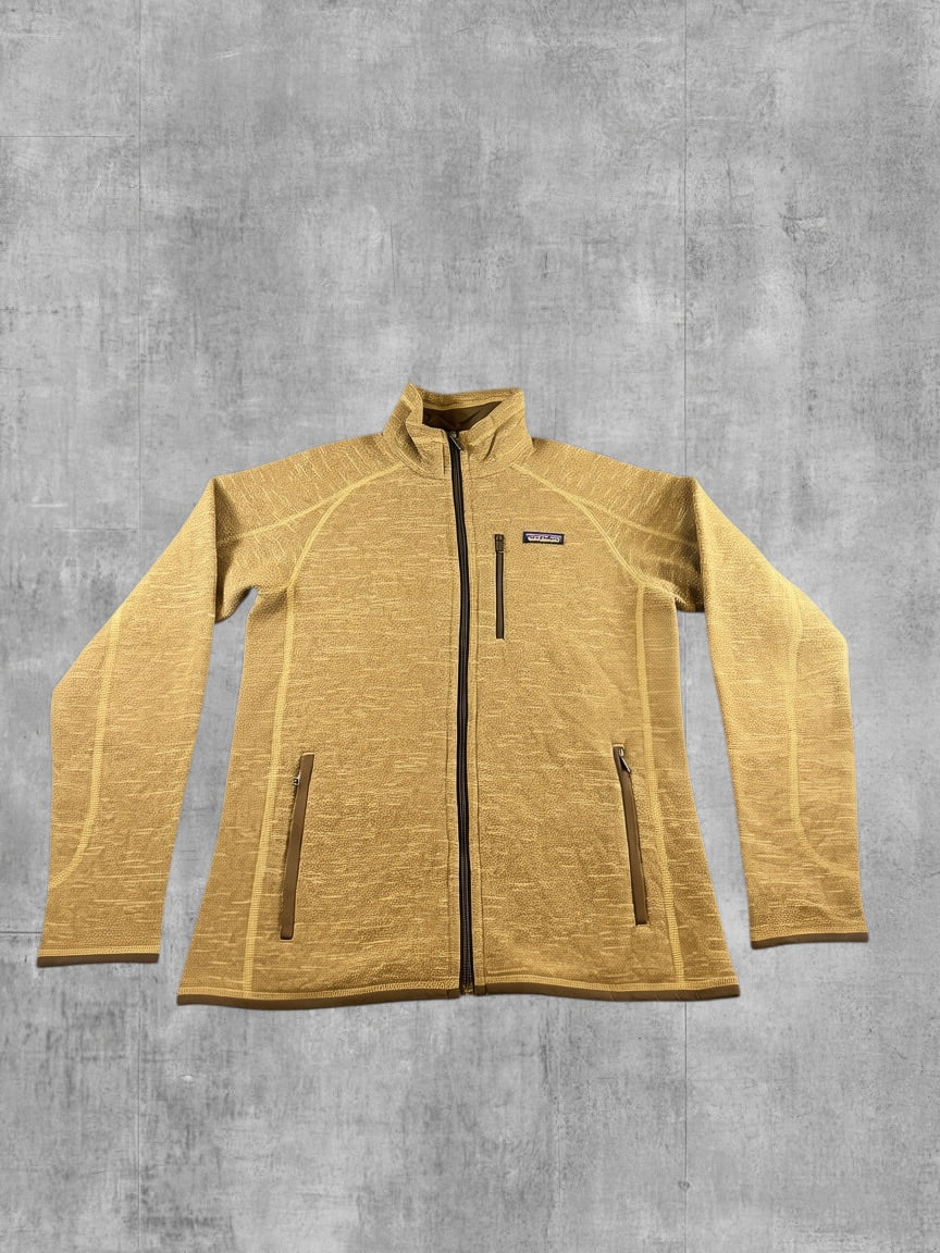 Patagonia Fleece vest beige gemêleerd