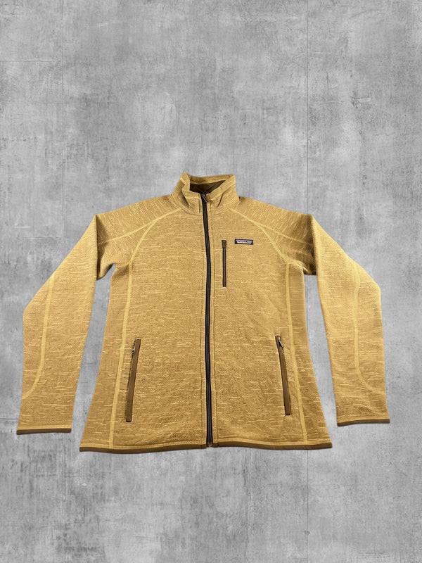 Patagonia Fleece vest beige gemêleerd