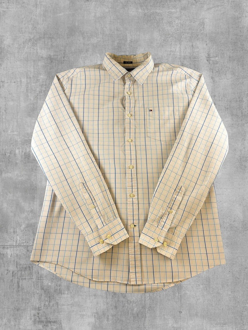 Tommy Hilfiger Blouse wit geruit