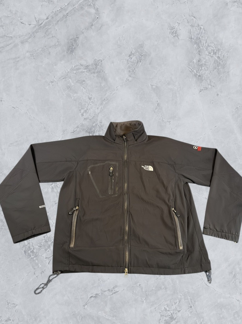 Zwarte The North Face outdoorjas heren (Gore-Tex regenjas / shelljas), Summit Series, maat L