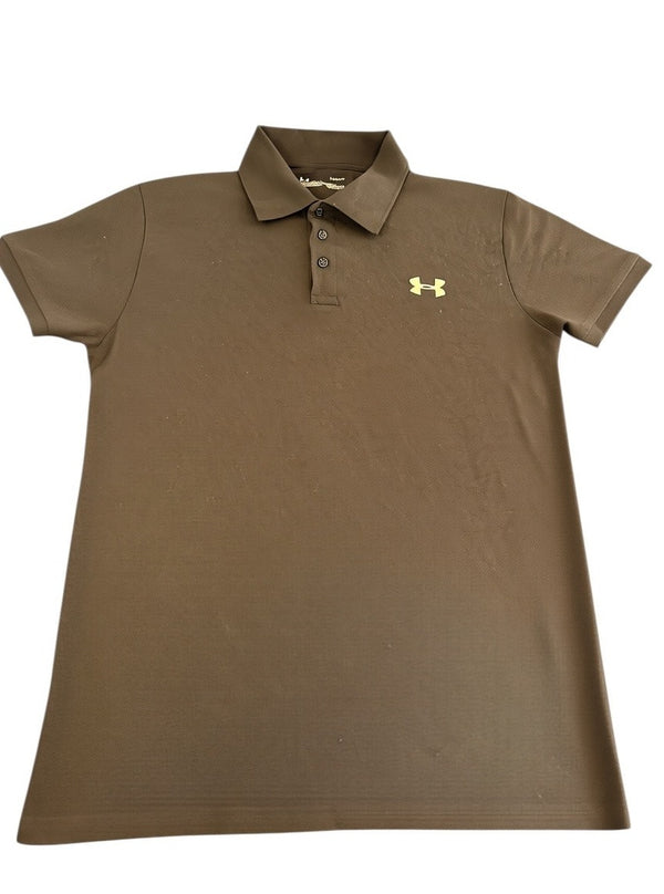Zwarte polo (sportpolo) van Under Armour, maat L