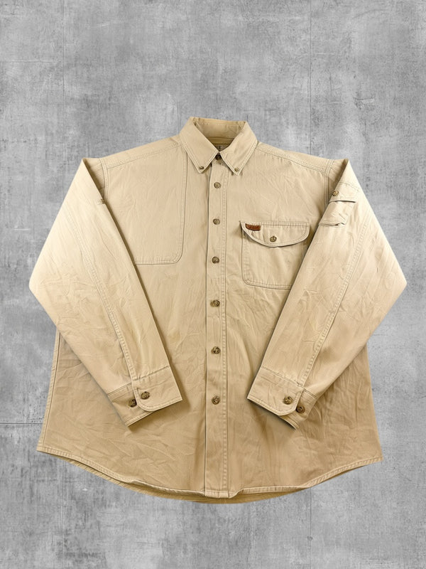 Woolrich Blouse beige Outdoor Guide Collection