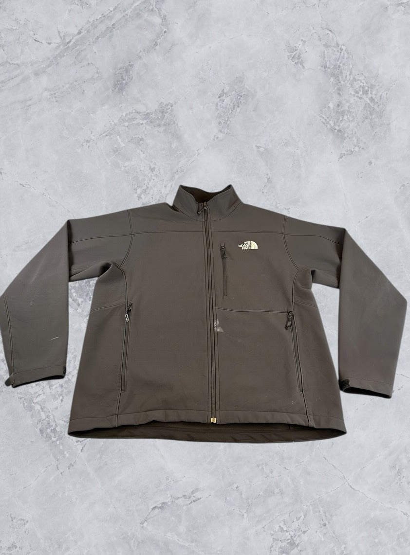 Zwart jack van The North Face, maat L (softshell jas / windjack)