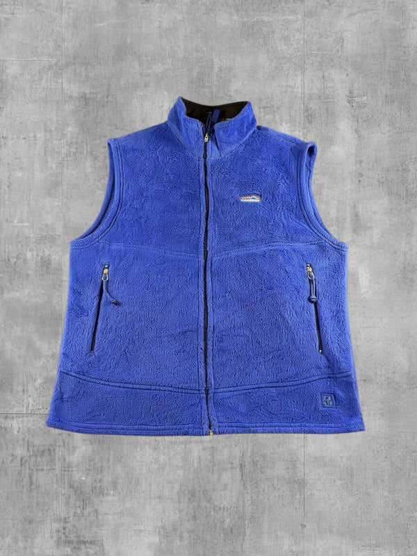 Patagonia bodywarmer blauw heren maat L gilet mouwloos vest vintage