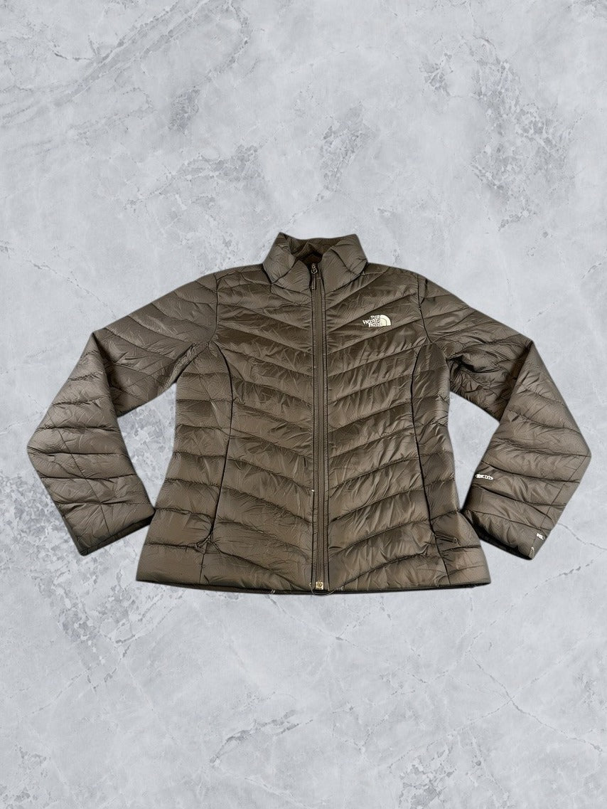 Zwarte donsjas van The North Face (puffer jas), dames maat S, 550 fill