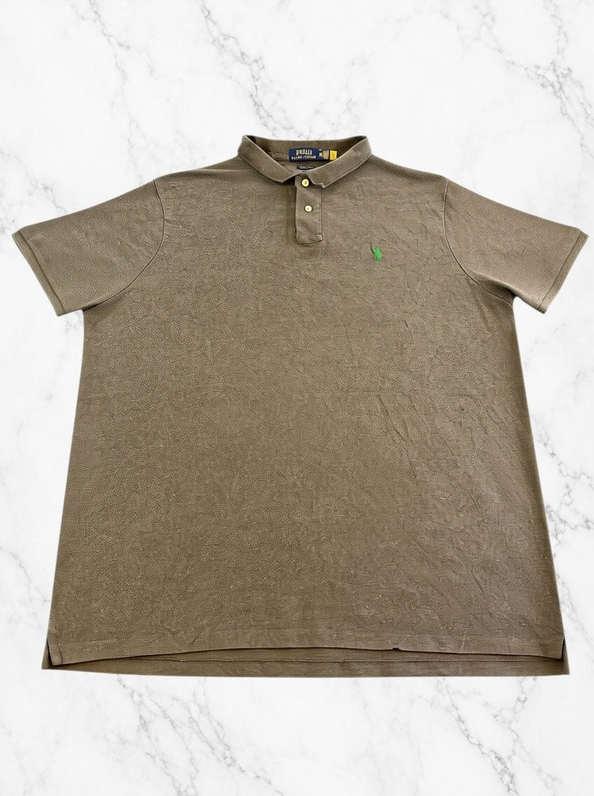 Grijze Polo Ralph Lauren polo (piquéshirt), maat XXL, Classic Fit
