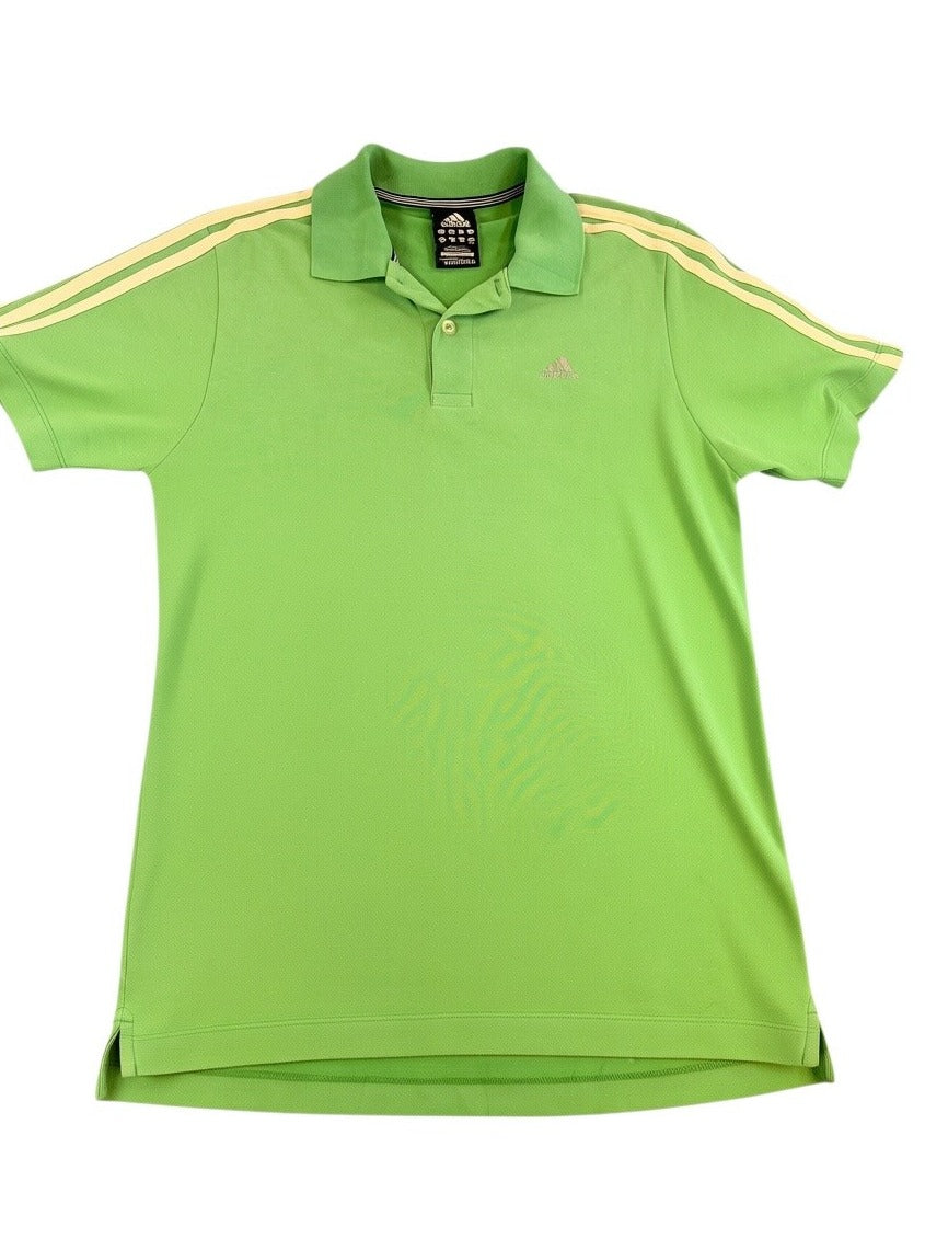 Blauw adidas polo (sportshirt), maat M