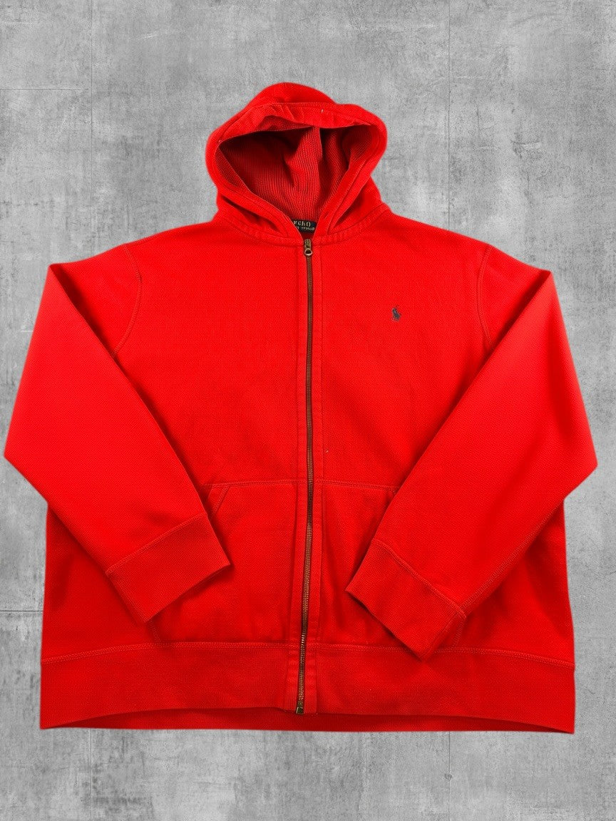 Polo Ralph Lauren Hoodie met rits rood
