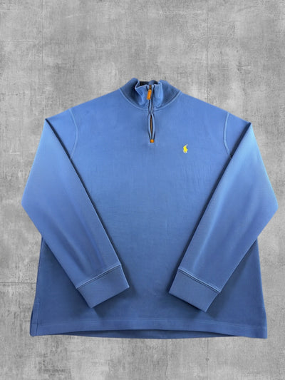 Polo Ralph Lauren trui blauw heren maat L sweater sweatshirt pullover hoodie