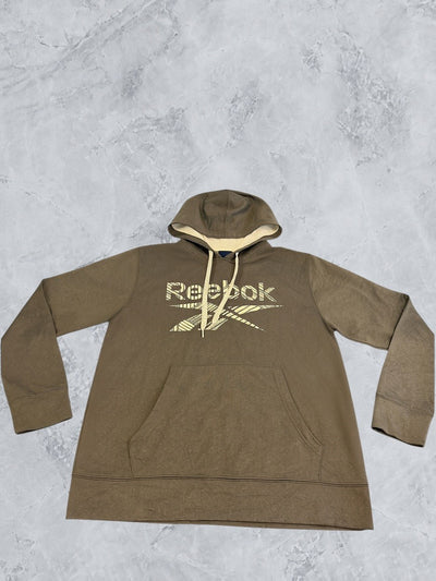 Reebok trui grijs print heren sweater sweatshirt pullover hoodie heren S