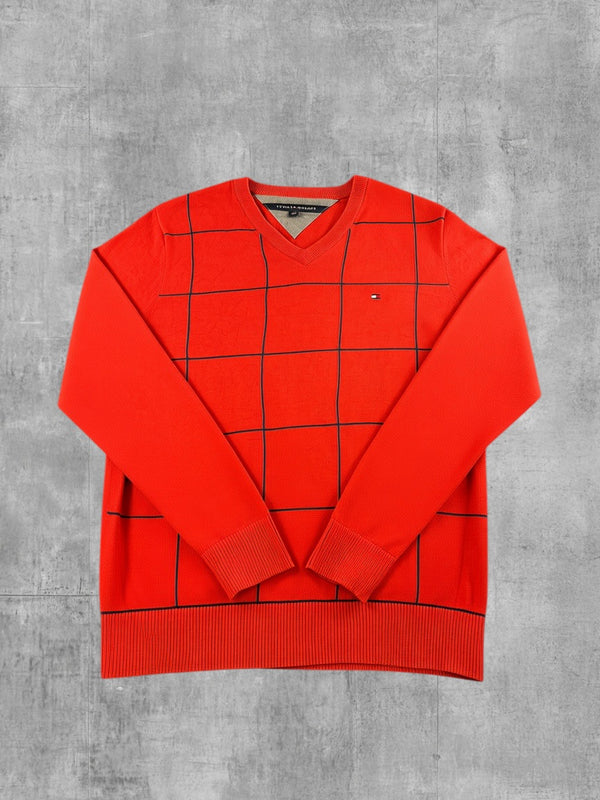 Tommy Hilfiger Trui rood geruit