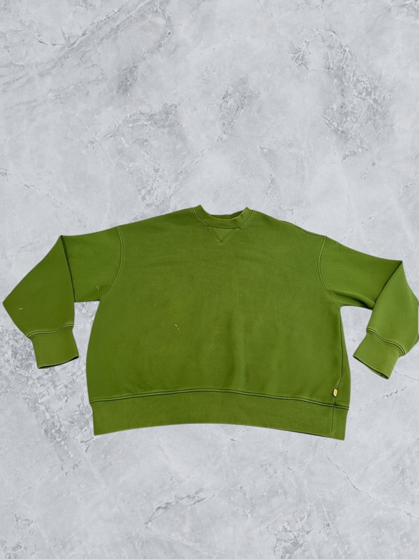 Levi's sweater groen heren maat L sweatshirt trui crewneck