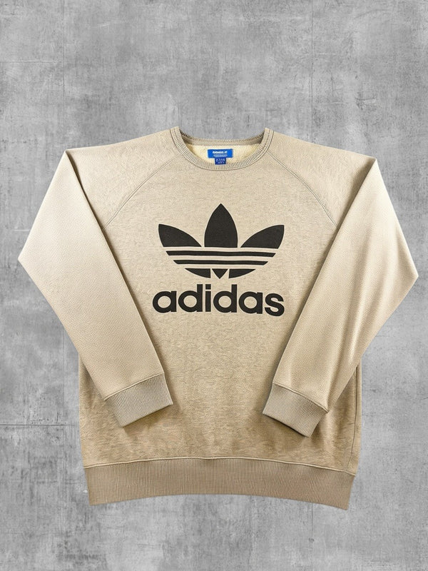 adidas sweater grijs maat L Trefoil