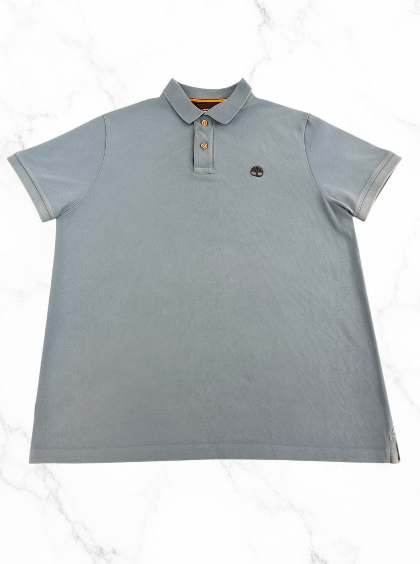 Blauwe Timberland polo, maat L (poloshirt / polohemd)
