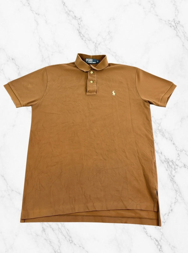 Bruin poloshirt van Polo Ralph Lauren (polohemd), maat S