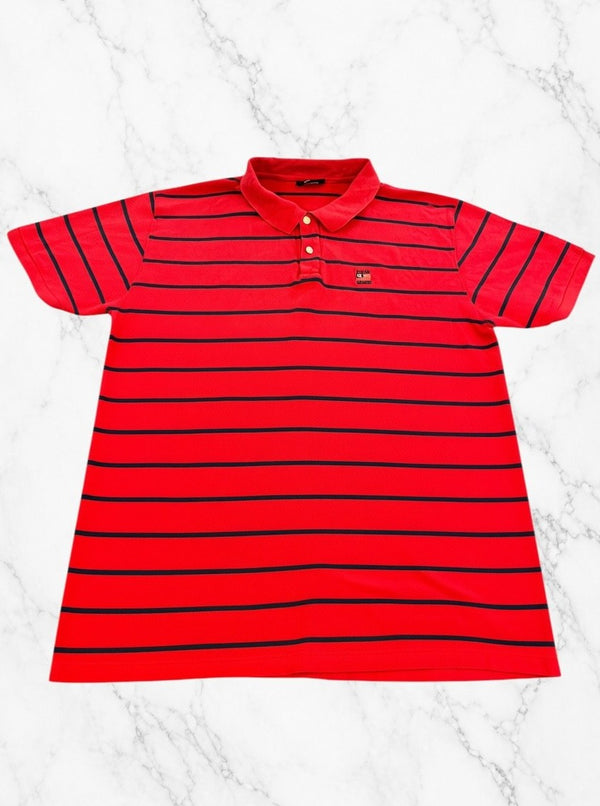 Rode Polo Ralph Lauren (piqué poloshirt / polo), maat L