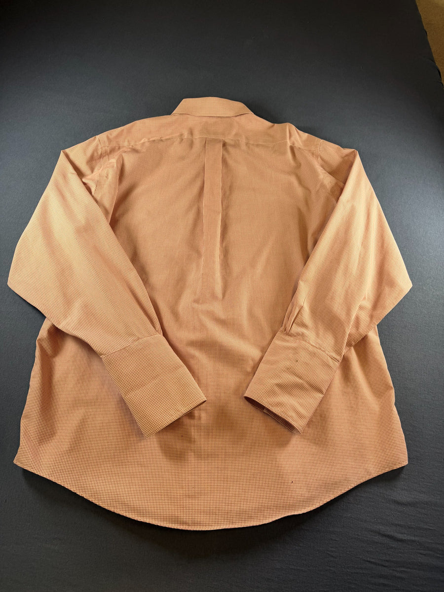 Brooks Brothers Blouse oranje geruit