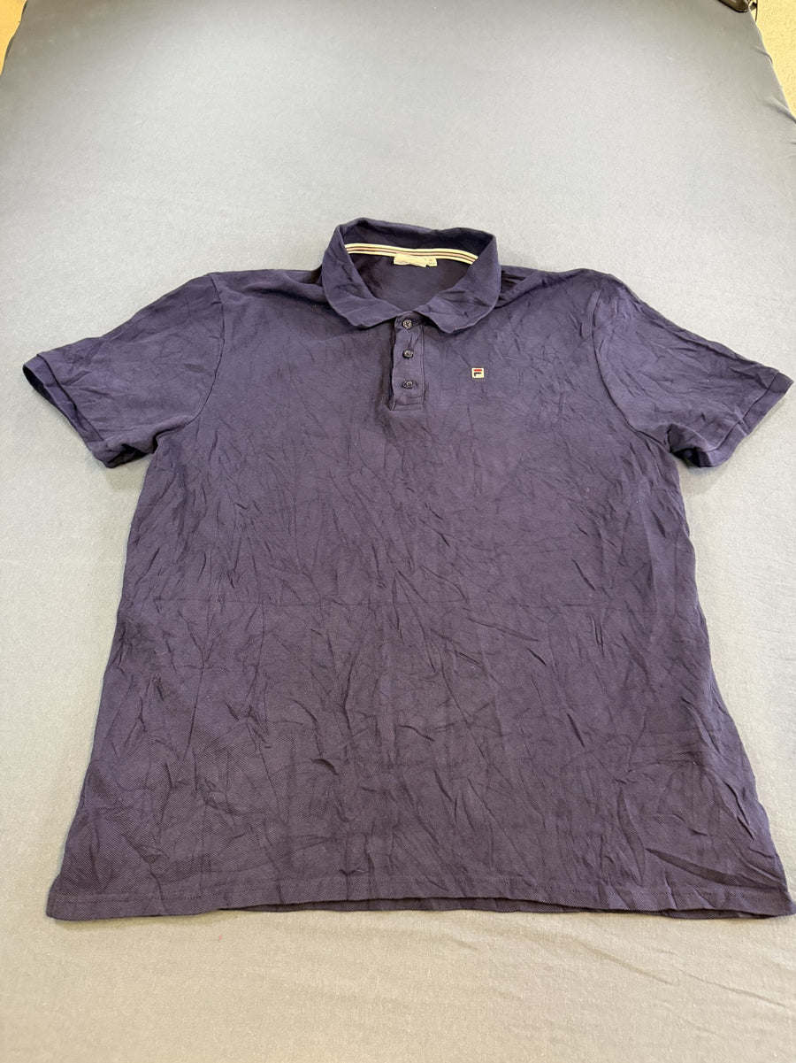 Blauw FILA sportpolo (tennisshirt), maat 3XL