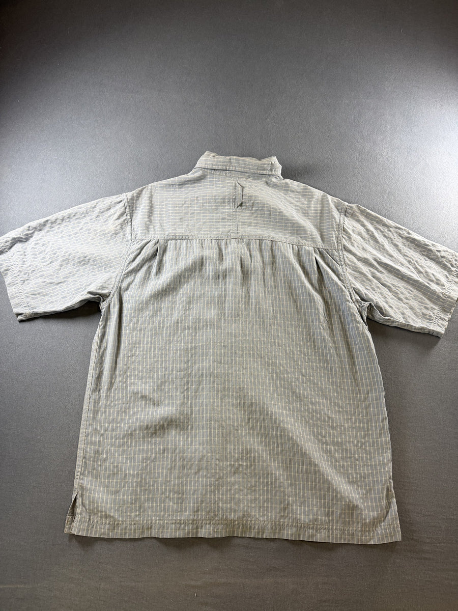 The North Face Blouse blauw geruit