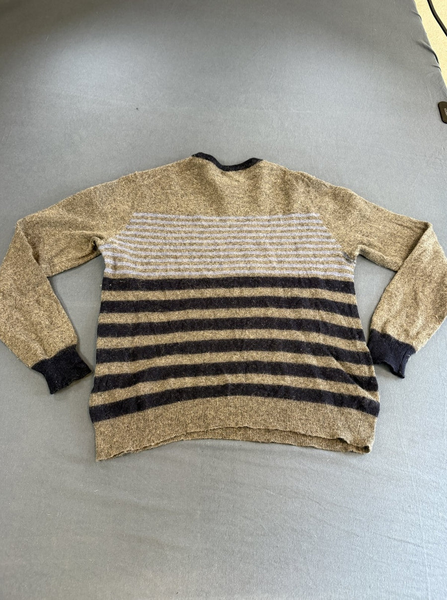 Grijze streeptrui Robe di Kappa (pullover / sweater), maat L