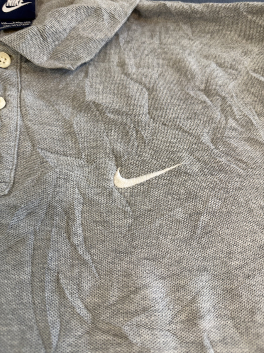 Grijze Nike piqué (polo / golfshirt) in maat XXL