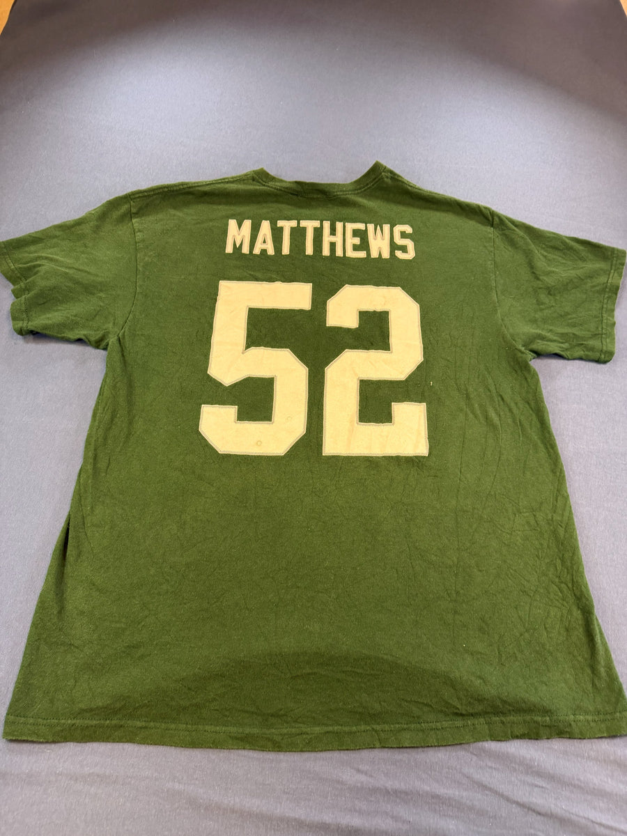 NFL t-shirt groen print heren maat XL katoen shirt tee