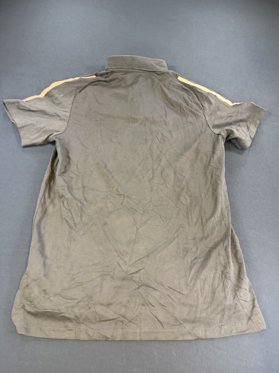 Grijs adidas DFB Duitsland poloshirt (voetbaltrui), maat XS