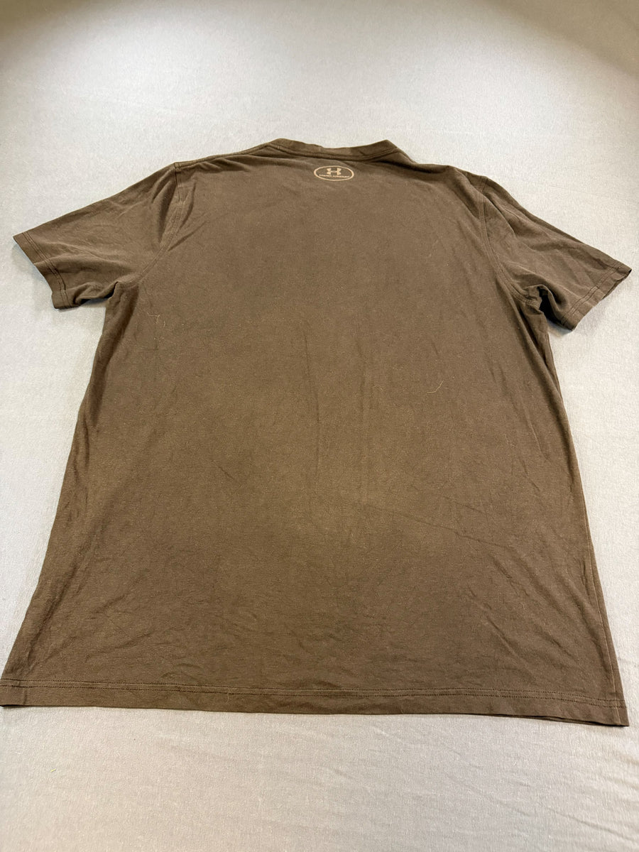 Under Armour T-shirt zwart print
