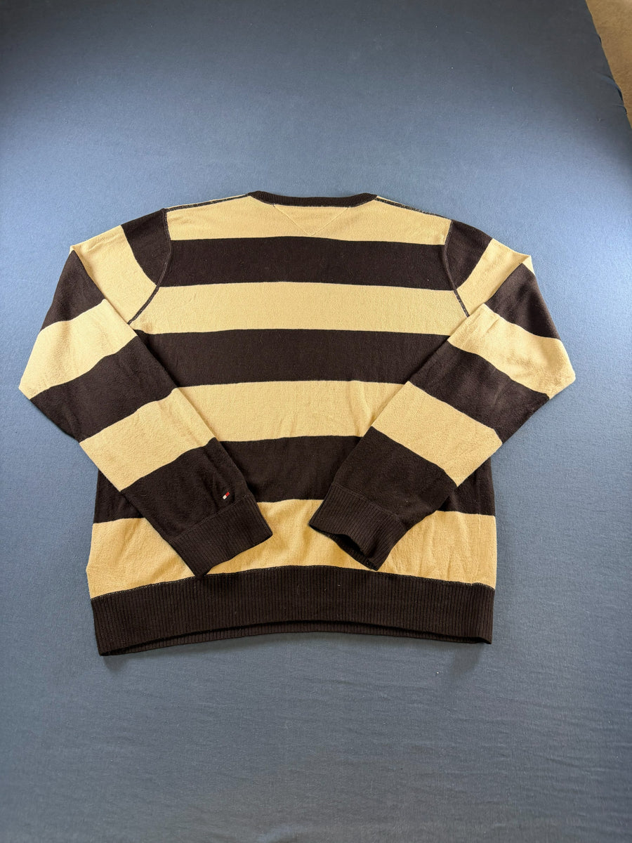 Tommy Hilfiger Trui zwart gestreept