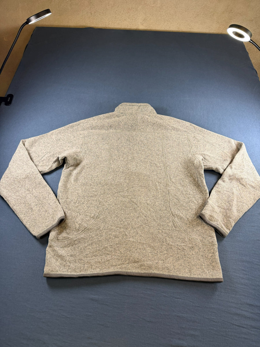 Patagonia sweater grijs heren maat M sweatshirt trui crewneck vintage