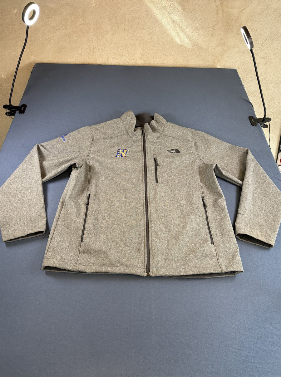 Grijs The North Face softshell (fleecevest / fleecetrui), heren maat XL