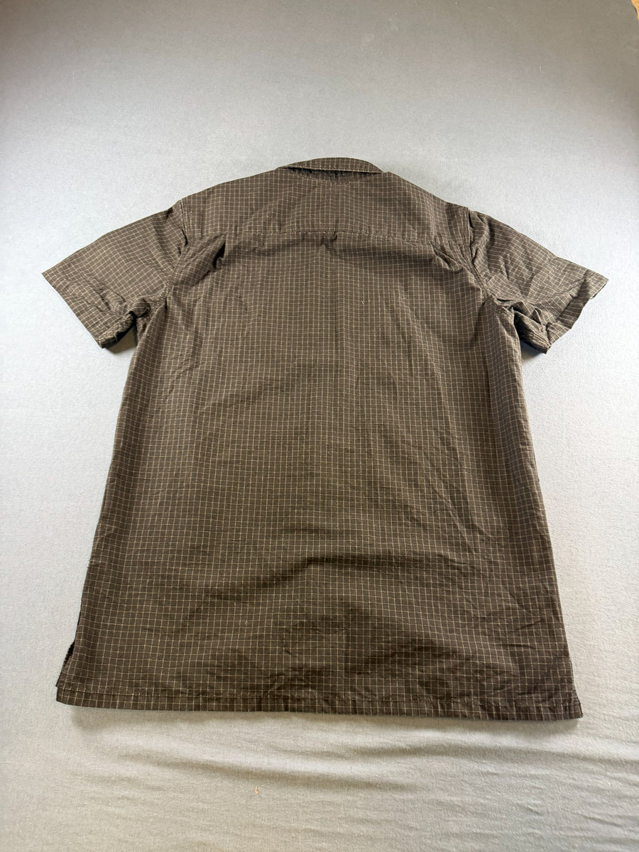 Vans Blouse zwart geruit