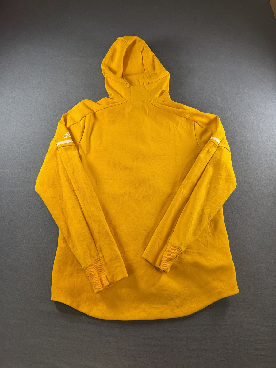adidas Hoodie met rits geel