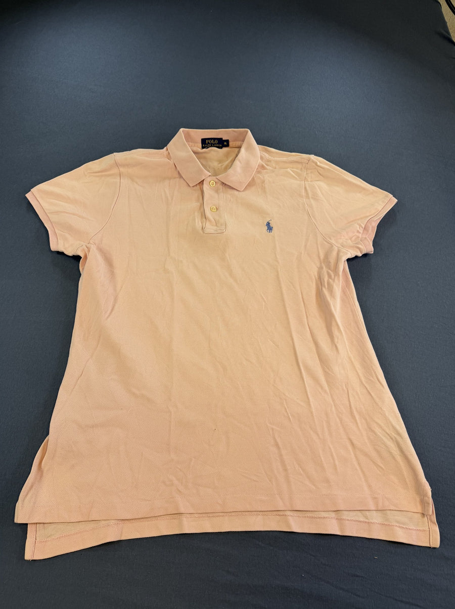 Roze Polo Ralph Lauren top (poloshirt/polo), Skinny Polo, maat XL