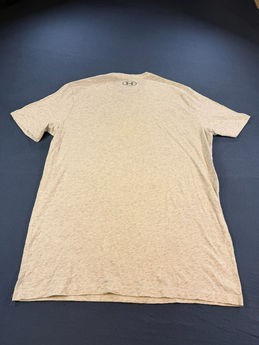 Under Armour T-shirt grijs print
